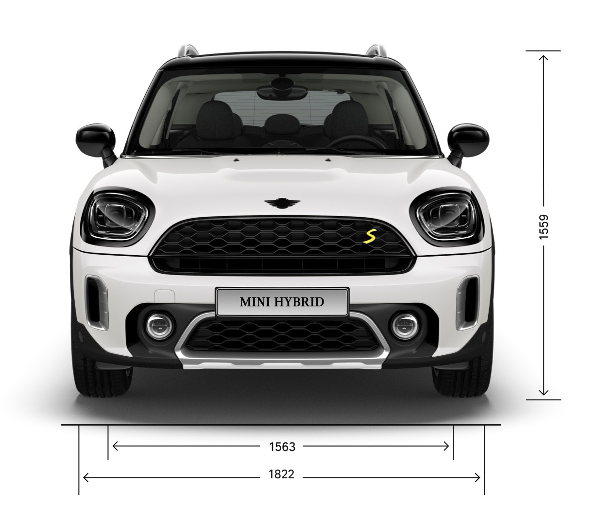 MINI Cooper SE Countryman All4 – מידות MINI Cooper SE Countryman All4 – מידות